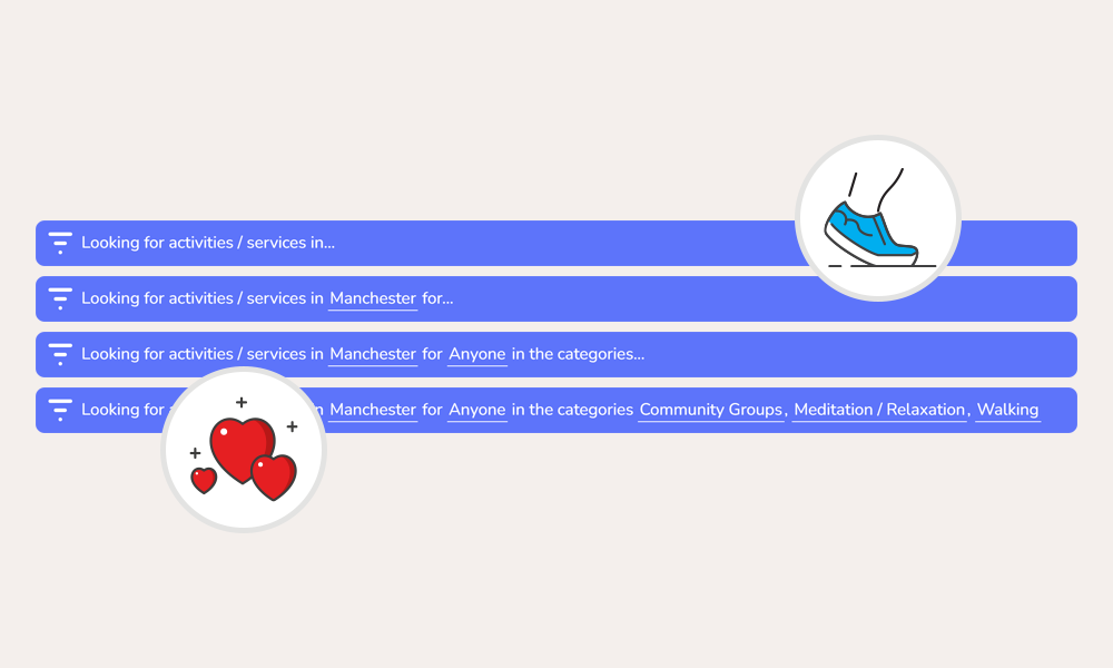 Theseus: Directory of Services has a conversational interface for easy filtering
