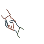 Icon showing two hands grasped together, one pulling the other up