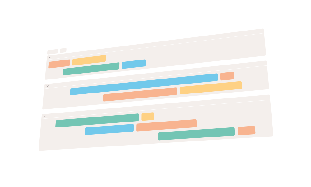 Illustration of a roadmap chart