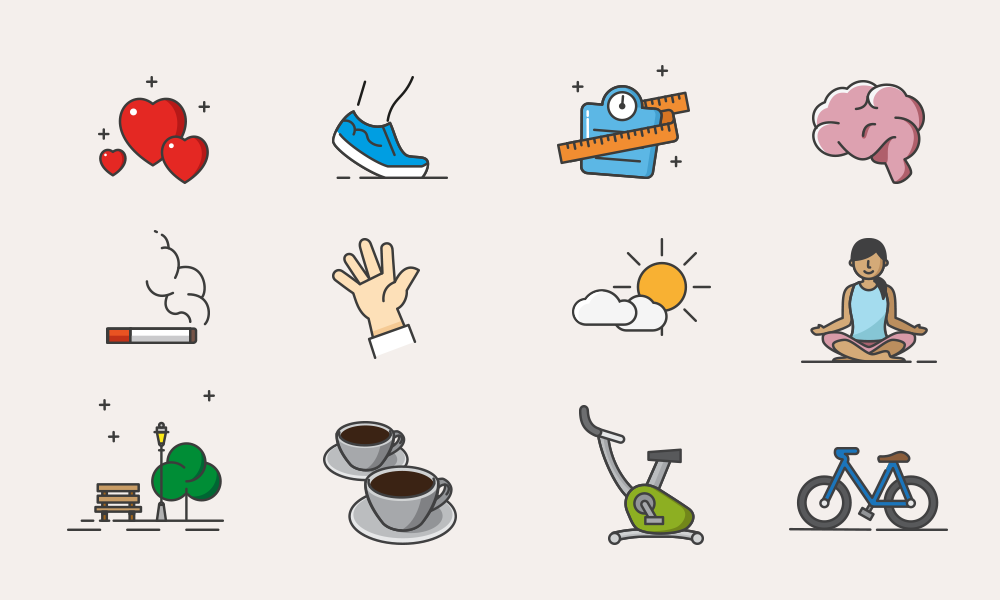 Wellbeing Icons