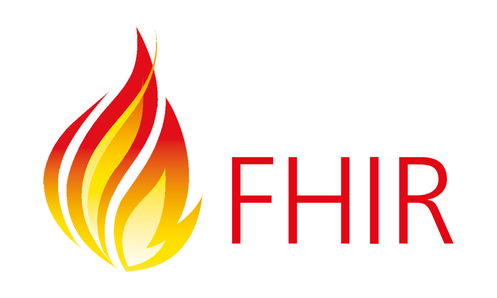 Image of FHIR logo, the open standard used to link Bristol City Council's Theseus: Drug and Alcohol Case Management System with primary care
