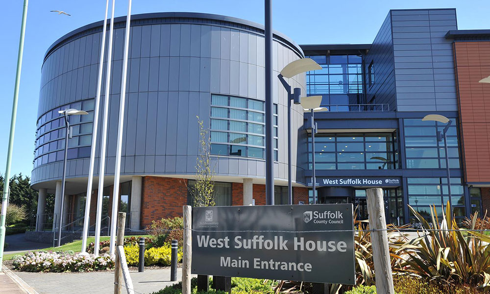 Photo of West Suffolk Council offices