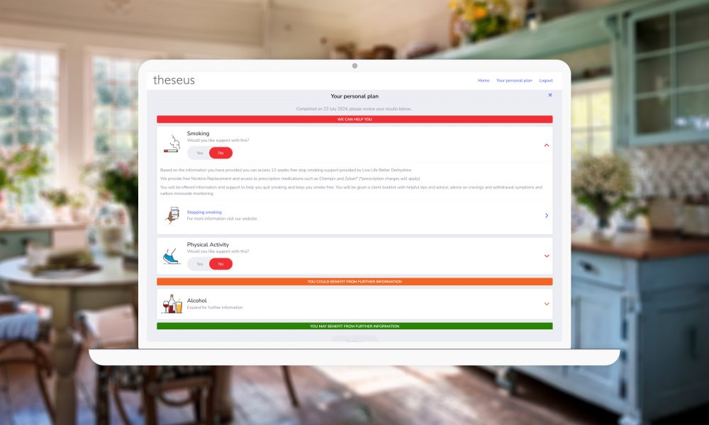 Laptop Showing Personal Plan Aspect Ratio 1000 600
