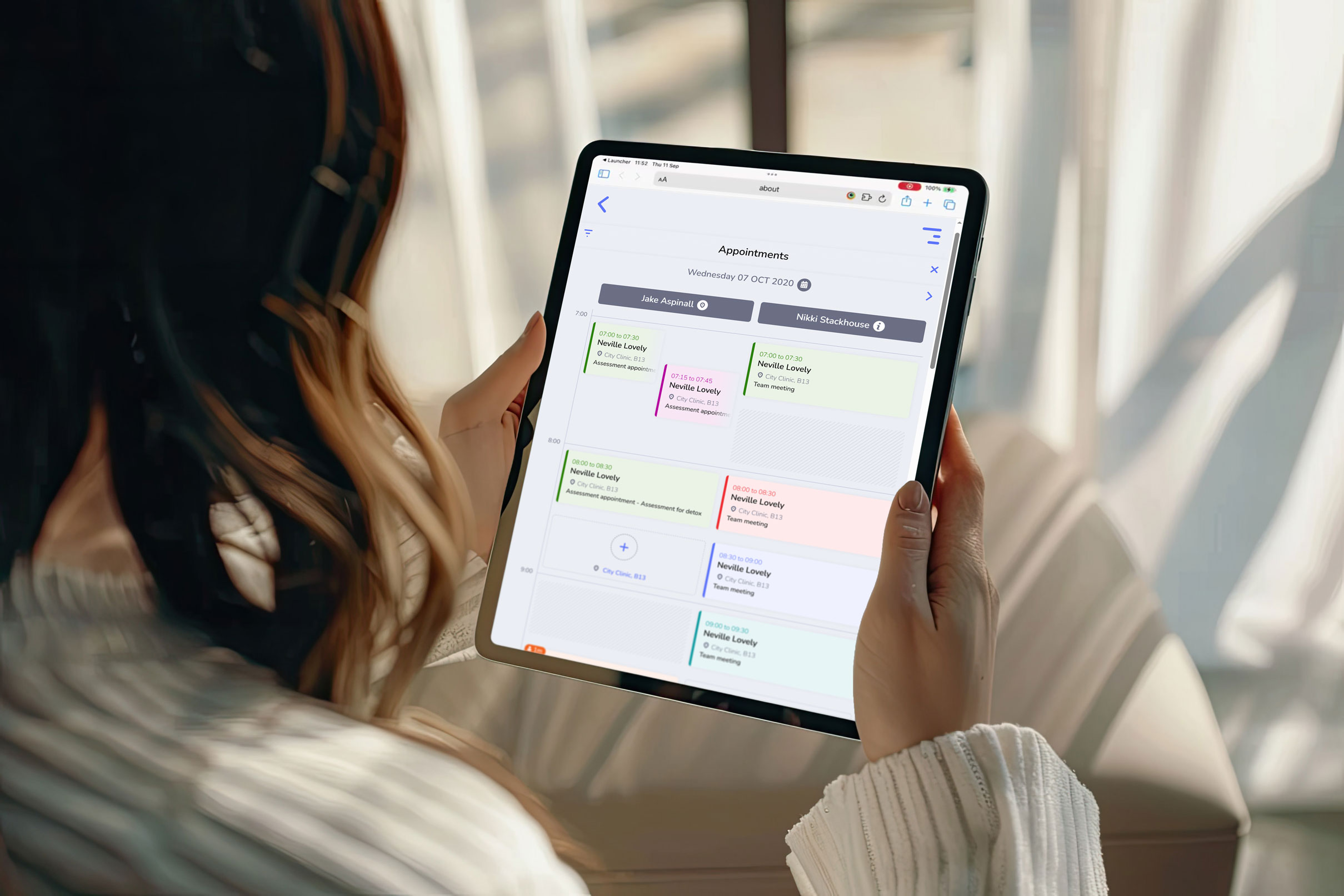 Tablet Appointments