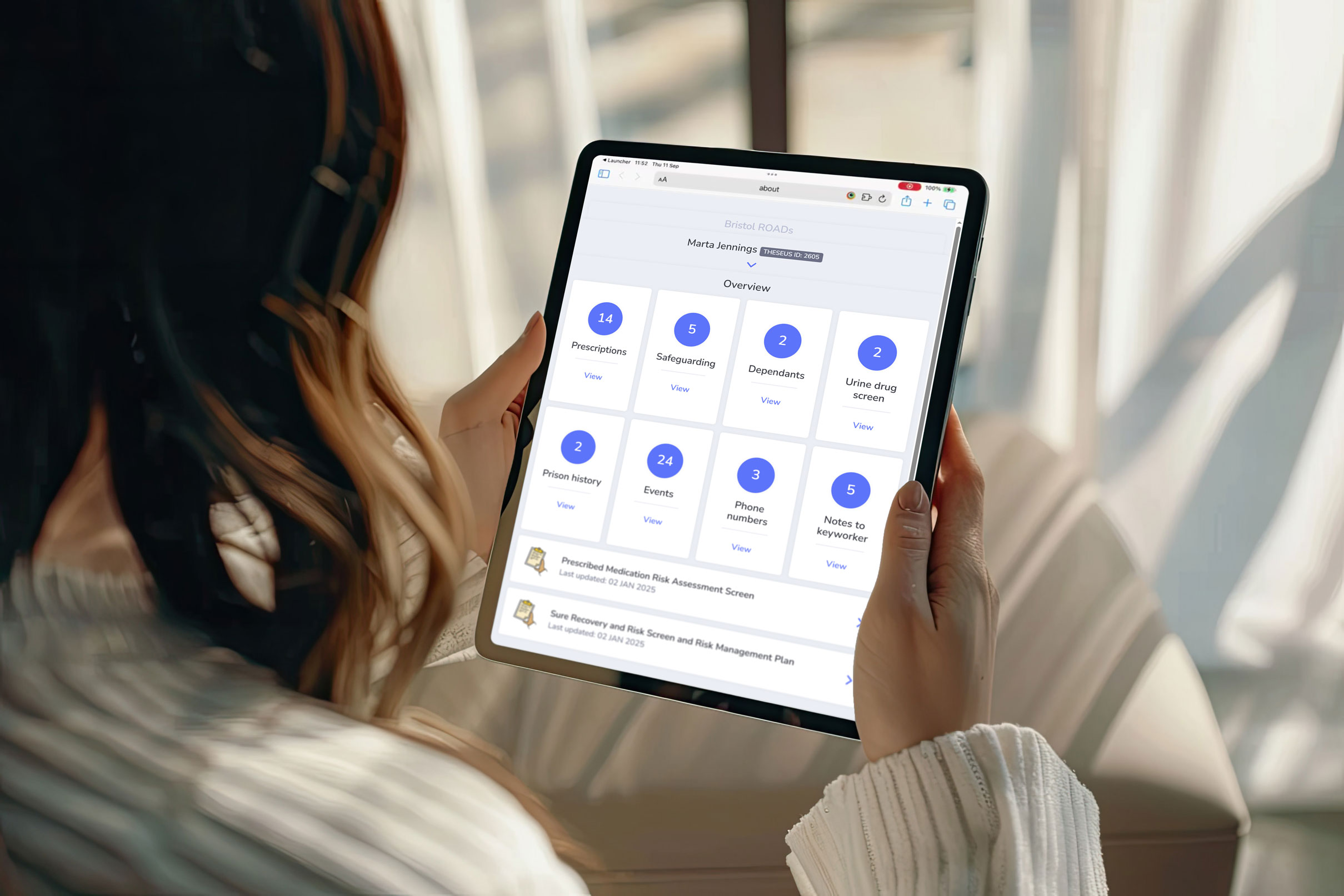Tablet Emis Dashboard